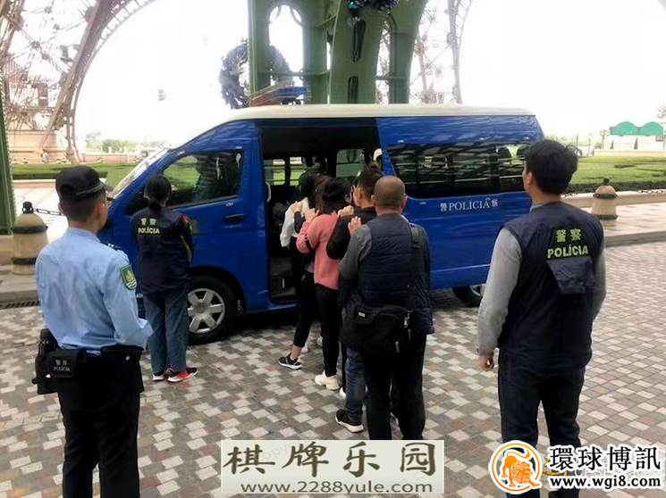 门治安警赌场周边扫黄打非带走多人调查马来西